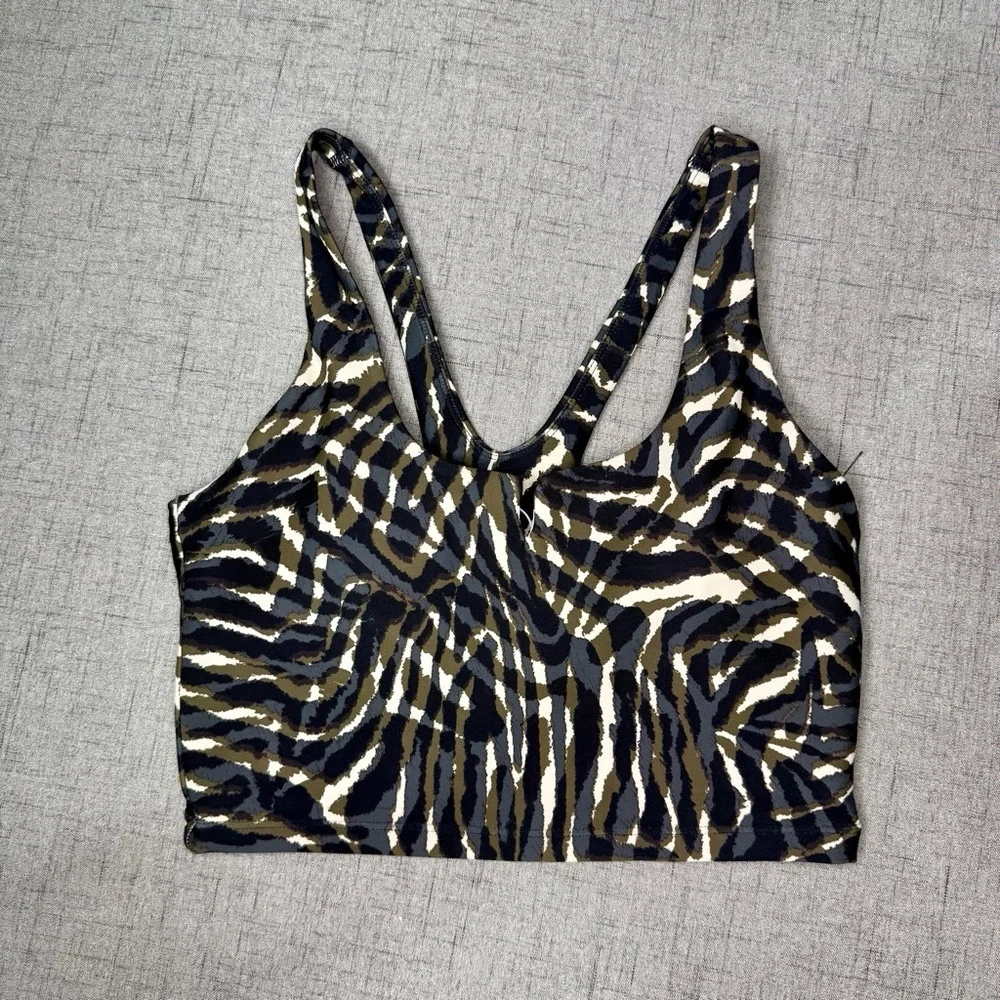 Sage Collective Cropped Sports Bra Athletic Crop Top Small